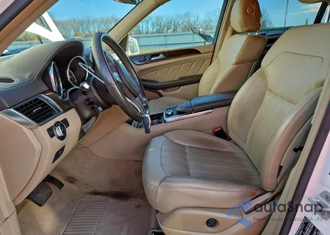 2015 Mercedes-Benz Gl 450 4Matic из США, поврежденный, VIN 4JGDF6EE3FA456161